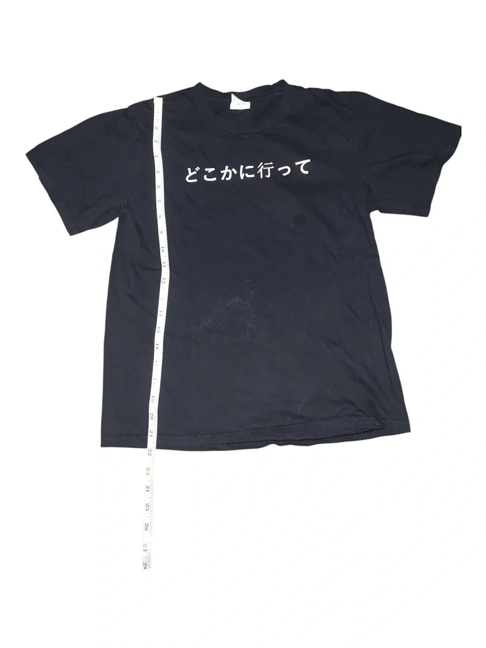 Black Graphic T-Shit Port and Company Size Large 11-12